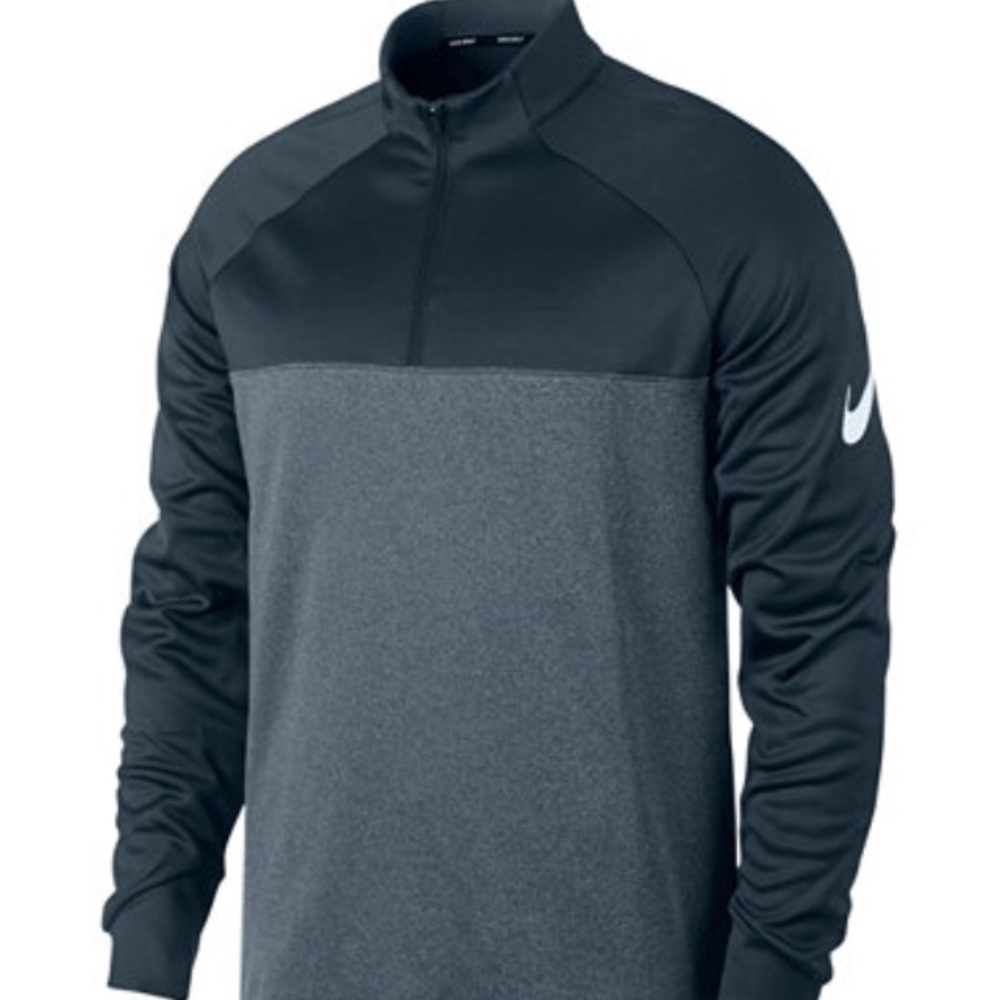 NWT Nike Golf Therma Pullover black and Gray